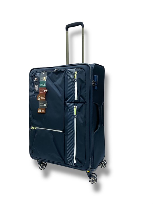 Чемодан текстильный большой L 10042