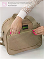Сумка для ручной клади с параметрами 36х30х20 (27 см с функцией увеличения объема) 10122