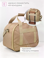 Сумка для ручной клади с параметрами 36х30х20 (27 см с функцией увеличения объема) 10122